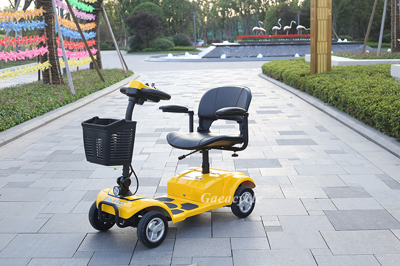 Cheap Elderly Electric Scooter 4 Wheel Folding Mobility Scooter