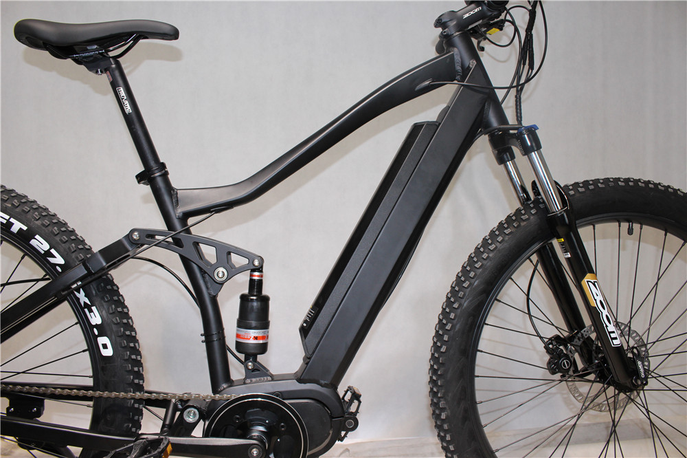 Mid Drive Full Suspension Mountain Electric Bicycle - Changzhou Gaea ...