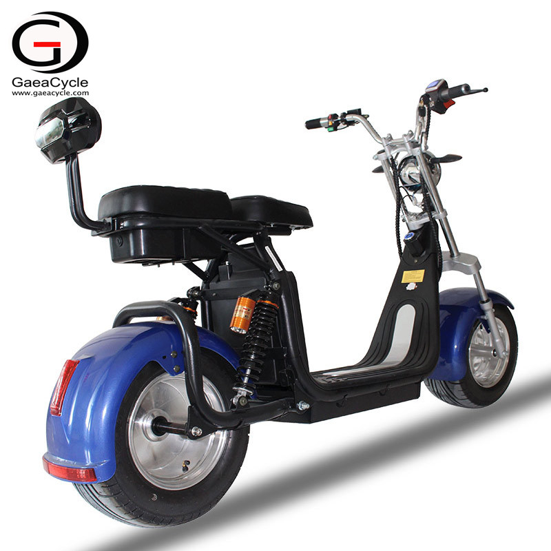 New Double Front Fork Double Battery Electric Scooter